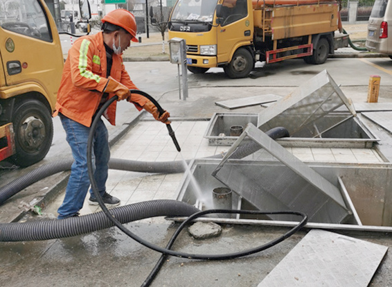 泗洪隔油池清理